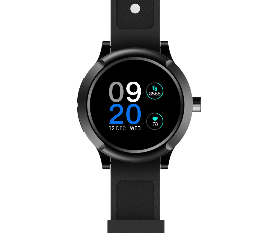 Tunstall Gem 5 watch with step counter and heart rate monitor
