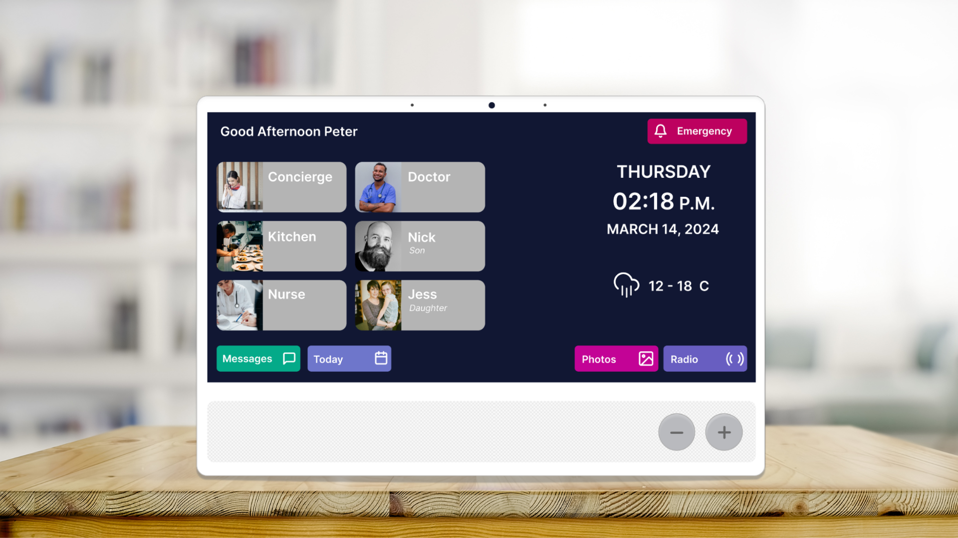 New Touchscreen to Assist People Living With Dementia